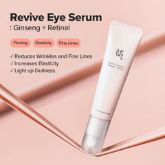 Joseon Revive Eye Serum: Retinal, Niacinamide for Puffy Bags, Fine Lines, Dark Circles & Wrinkles