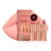 Charlotte Tilbury K.I.S.S.I.N.G Lipstick - Moisturizing & Hydrating Lipstick with Light-Diffusing Pigments for a Luminous Finish & Fuller-Looking Lips