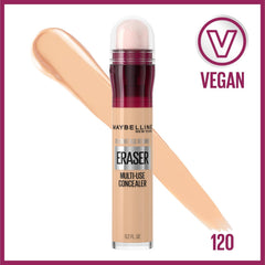 Maybelline Instant Age Rewind Eraser Dark Circles Treatment Multi-Use Concealer, 120, 1 Count (Packaging May Vary)
