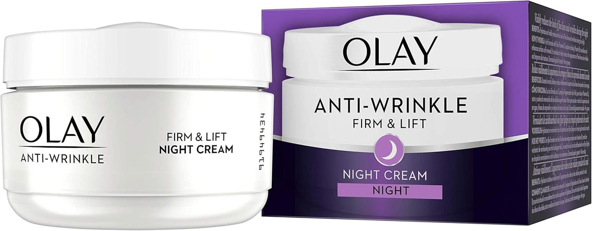 Olay Regenerist Night Cream, Firming & Lifting, Anti-Wrinkle, 1.7 oz