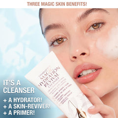 Charlotte Tilbury Immediate Skin Revival Mini Skin Care Set - Travel Size Skincare Kit with Glow Toner, Magic Serum & Magic Cream for a Healthy, Radiant Glow